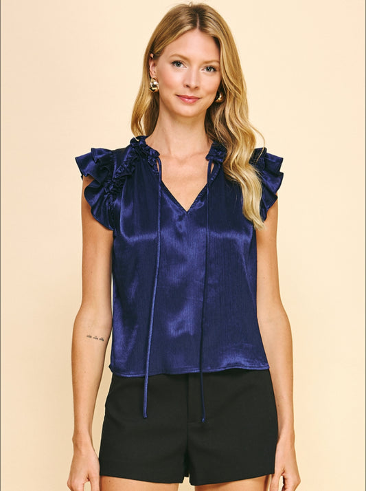 Silk Tiered Top