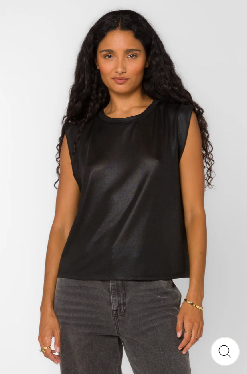 Silky Crew Tank