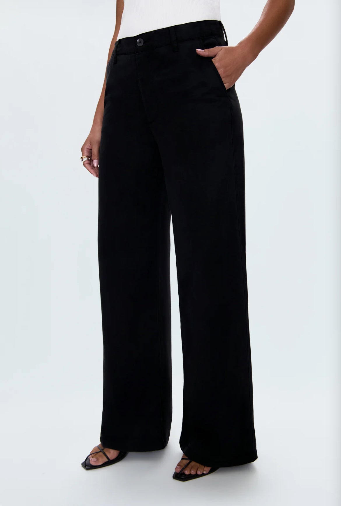 Pistola Low Slung Palazzo Pants