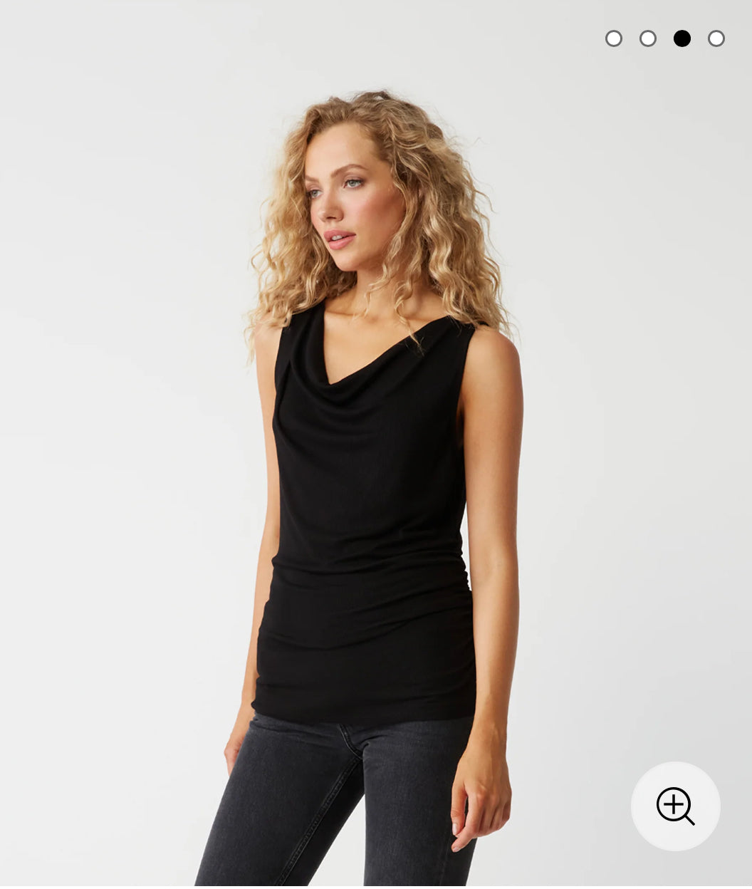 Michael Star Cowl Neck Tank