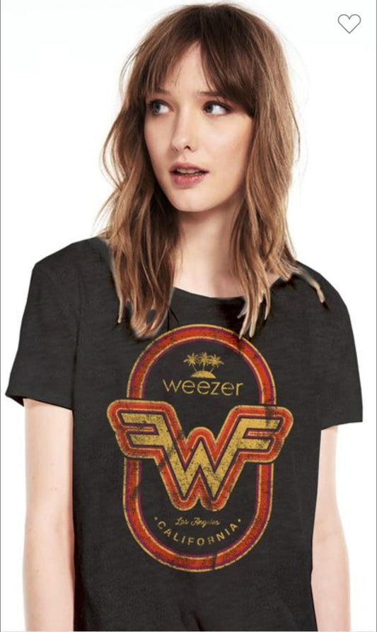 Weezer Crop Tee