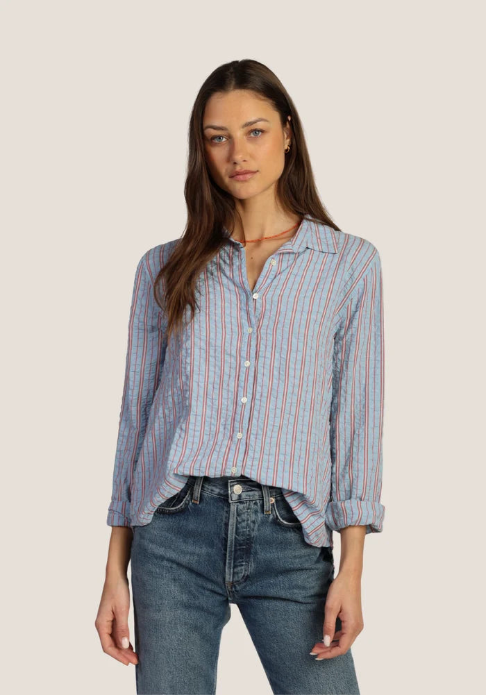 DYLAN TAYLOR STRIPE BTN UP