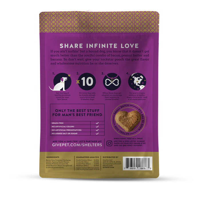 GIVE ASST GIVE PET TREAT BAG