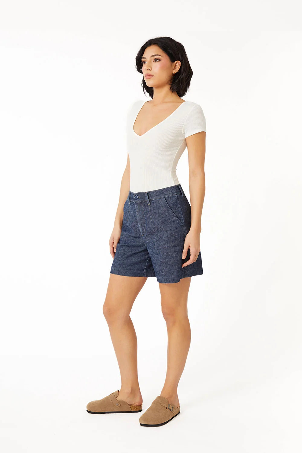 99 HM1613 DENM HEMP SHORT