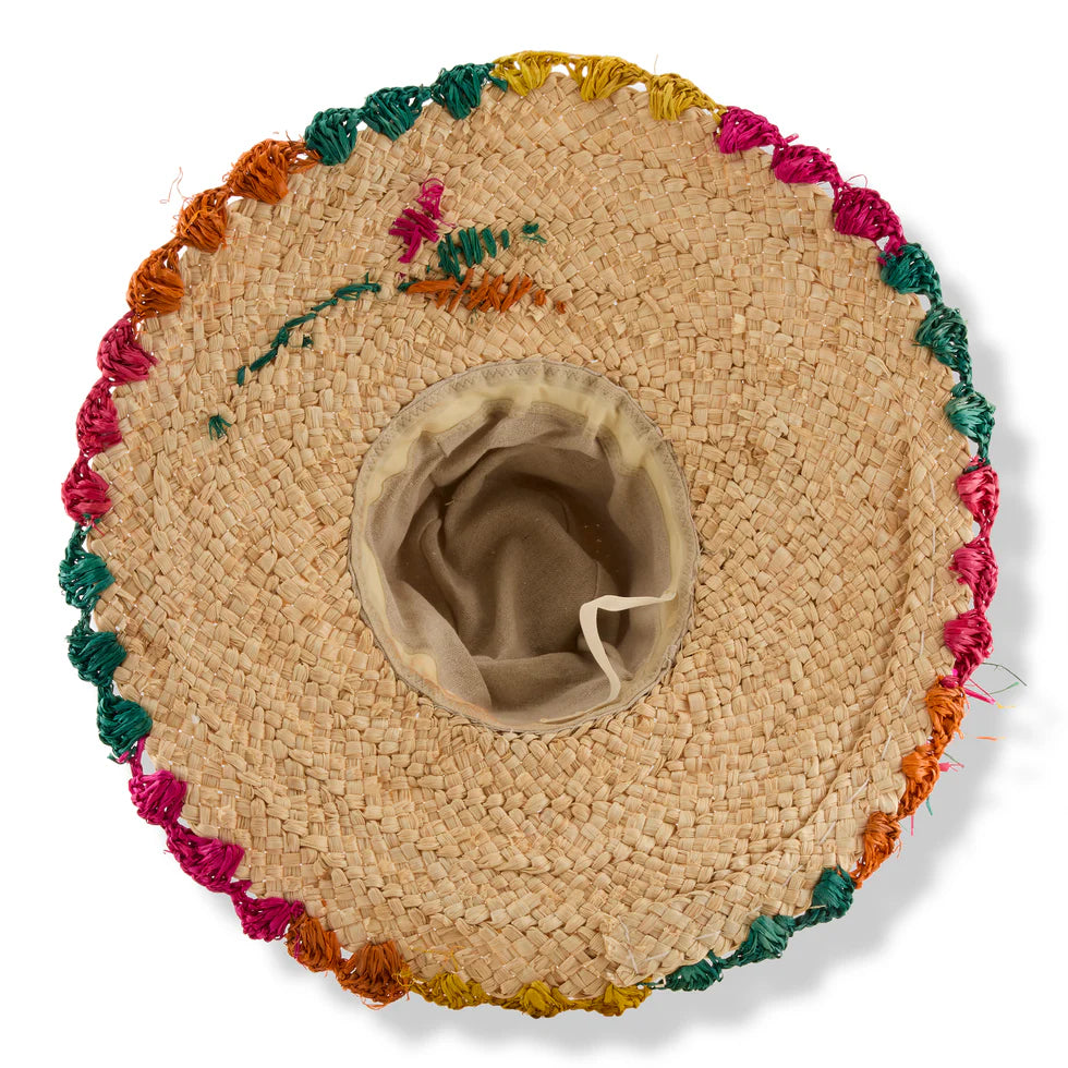 LAR RAFFIA HAT