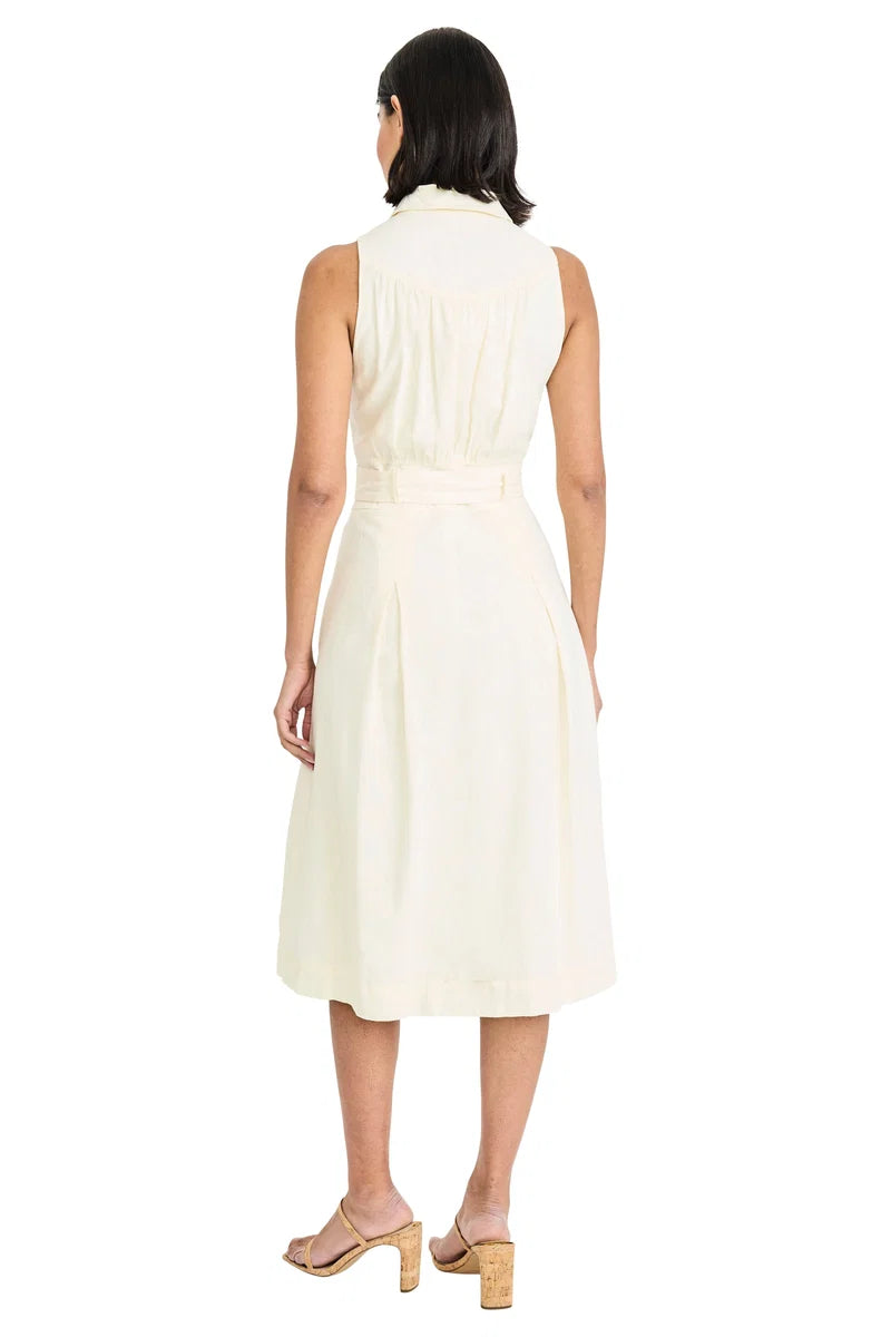 MAGGY G6876 BELTED MIDI DRESS