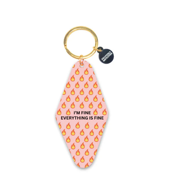IMPR ASST MOTEL KEYCHAIN