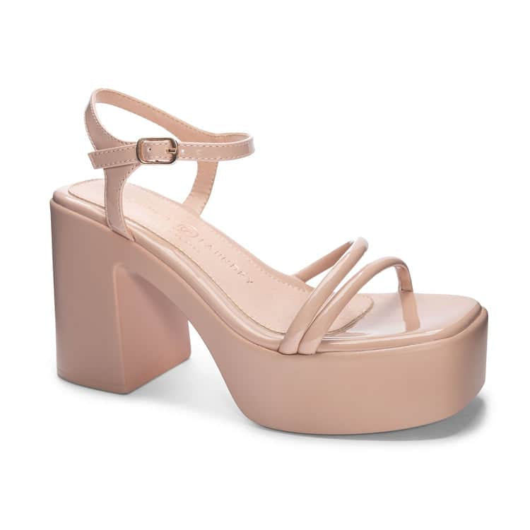 Retro Jelly-Inspired Platform Heel