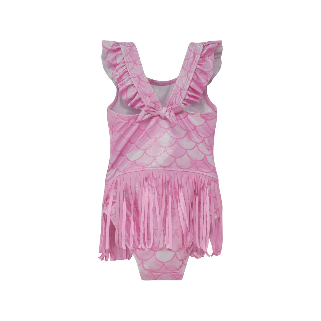 FLAP KEAF FRINGE MMAID SWIMSUIT