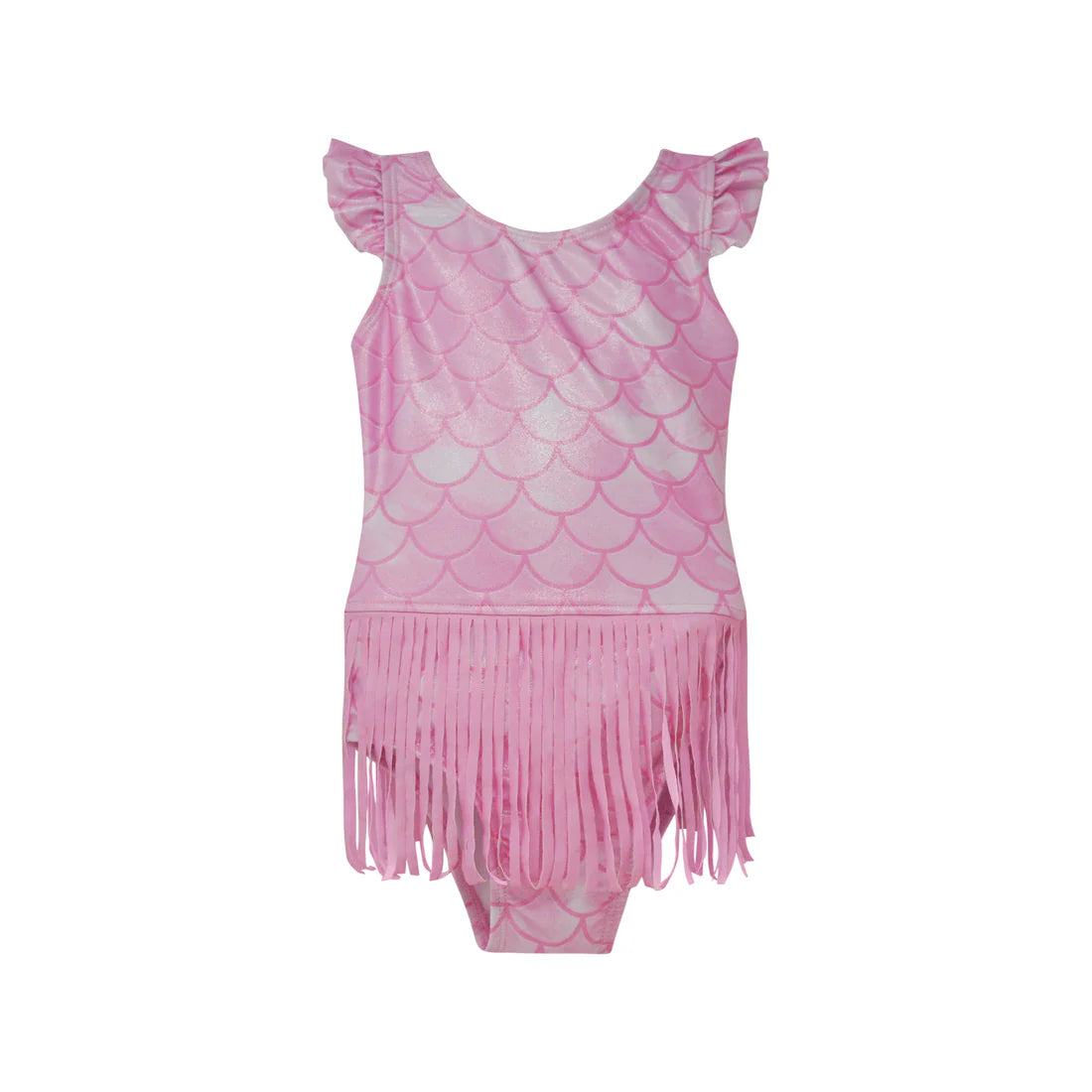 FLAP KEAF FRINGE MMAID SWIMSUIT