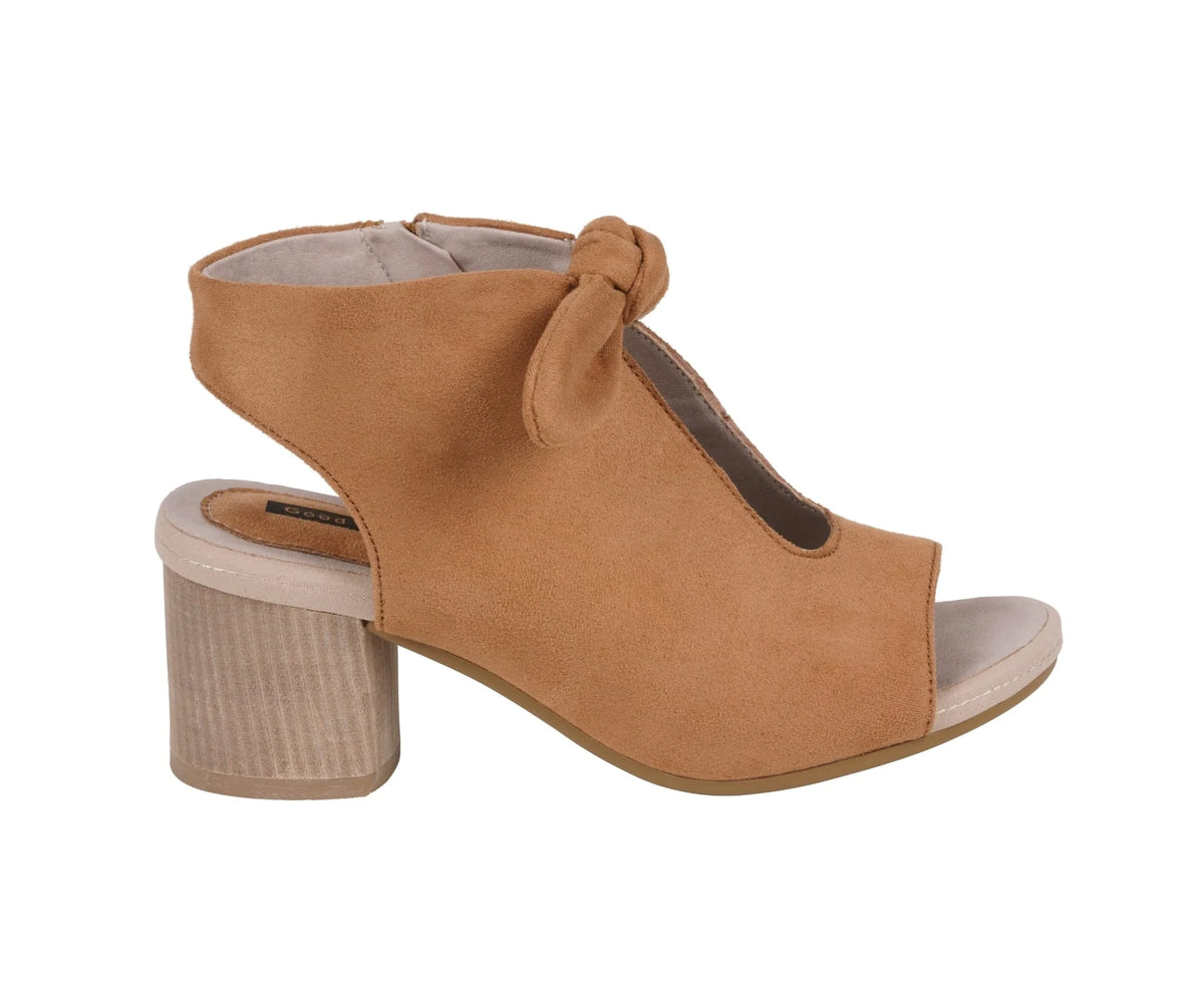 GC KIMORA SUEDE CHUNKY HEEL