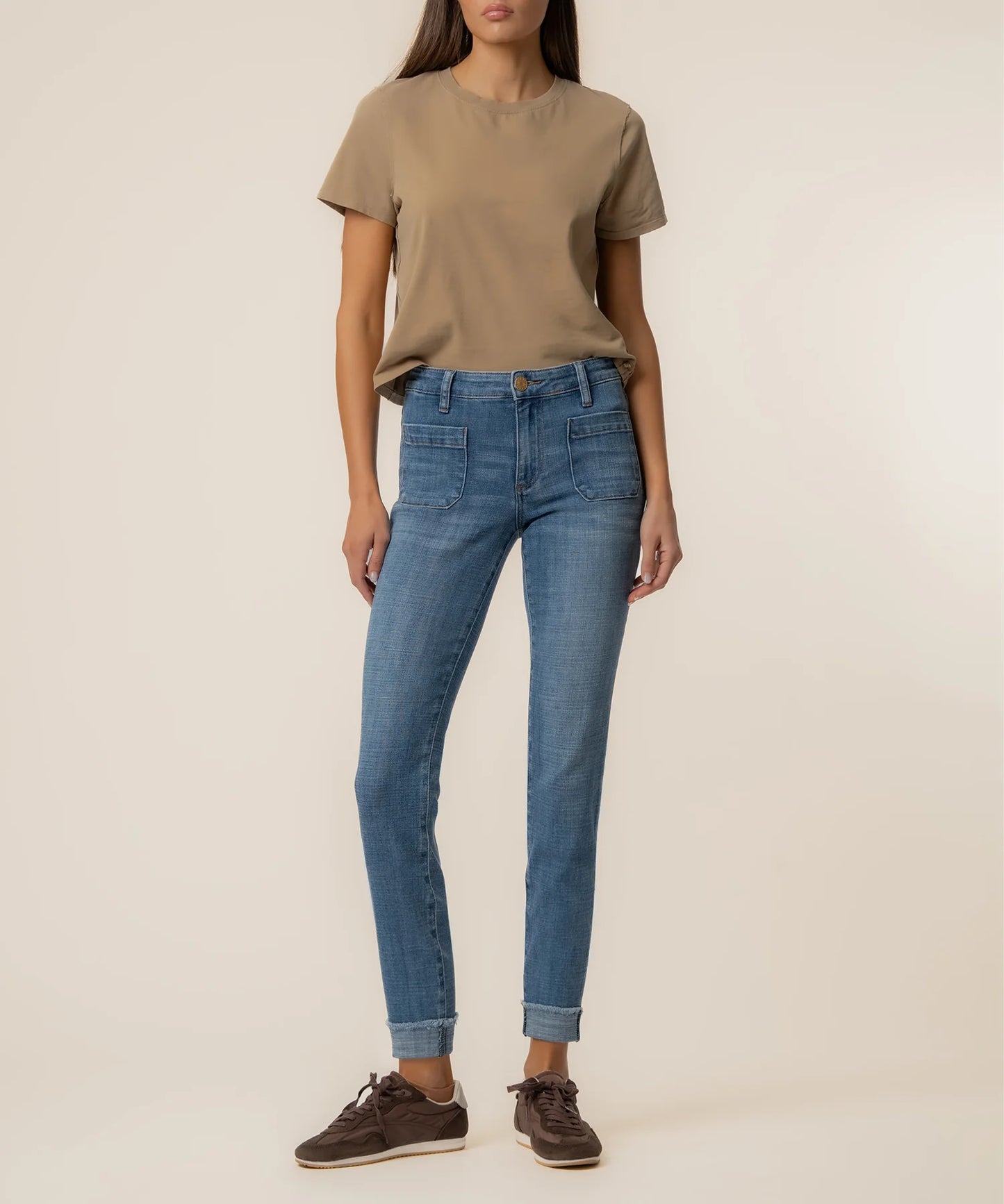KUT KP2463MA1 AMY CROP JEAN
