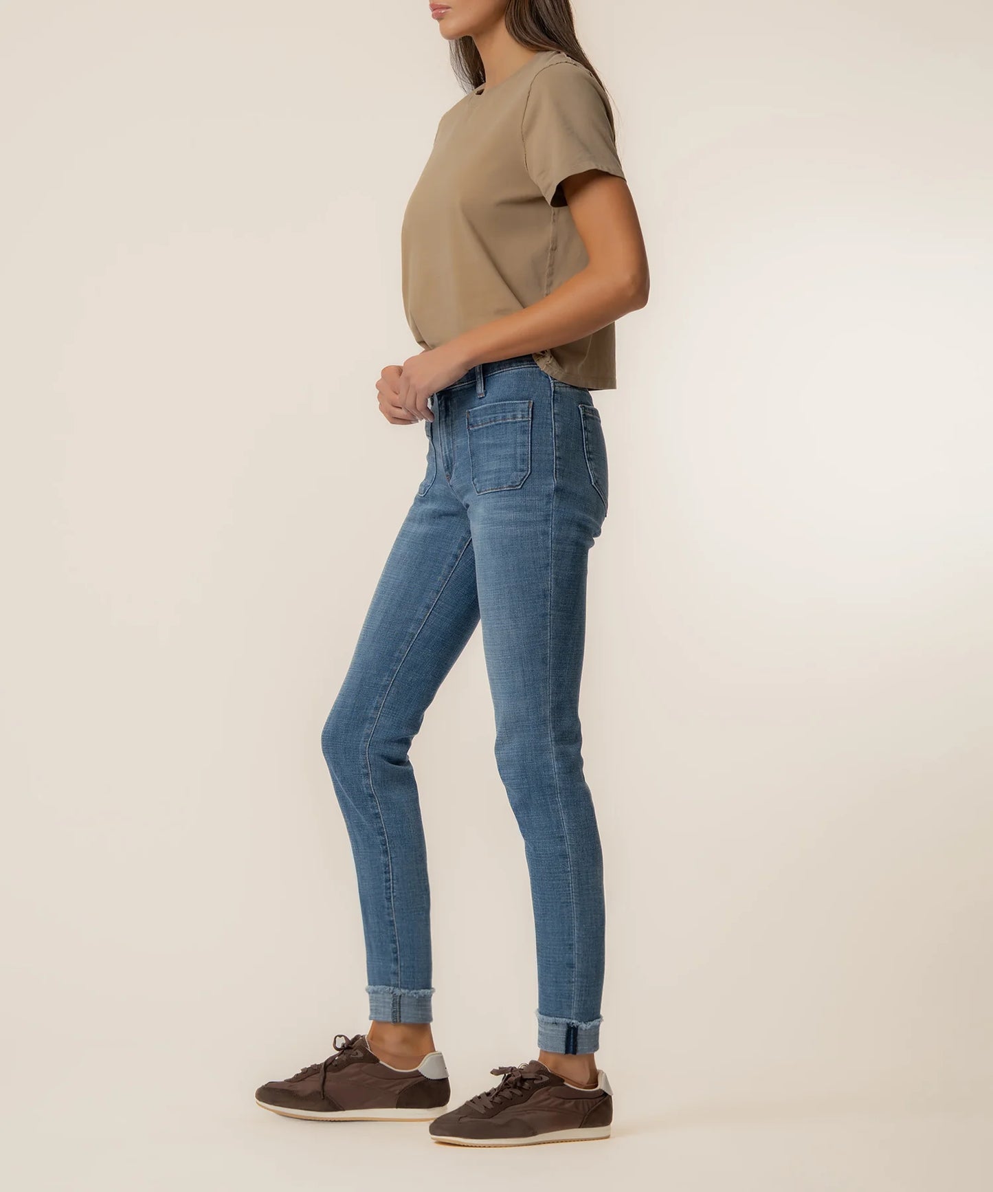 KUT KP2463MA1 AMY CROP JEAN