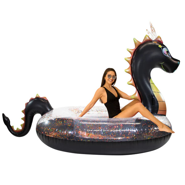 CANDY GLTR DRAGON POOL FLOAT