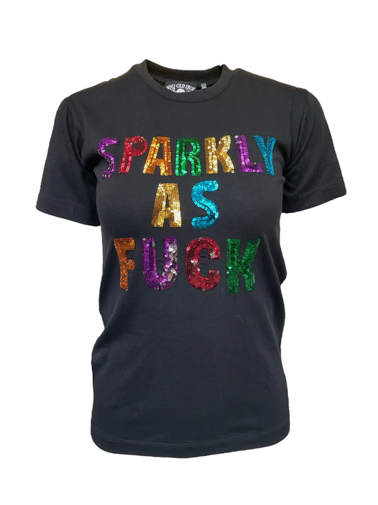 IRON SPARKLY AS F&CK TEE