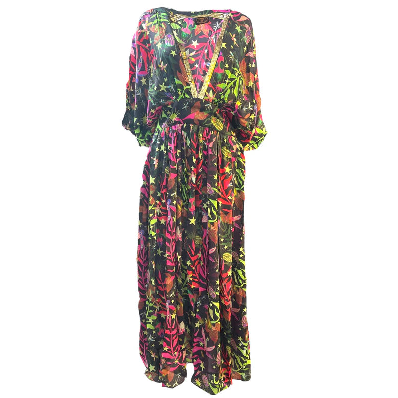 IRON SEQ KIMONO DRESS