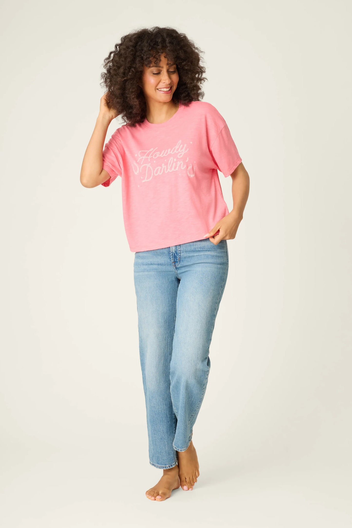 PJS WESTERN TEE/PANTS PJS