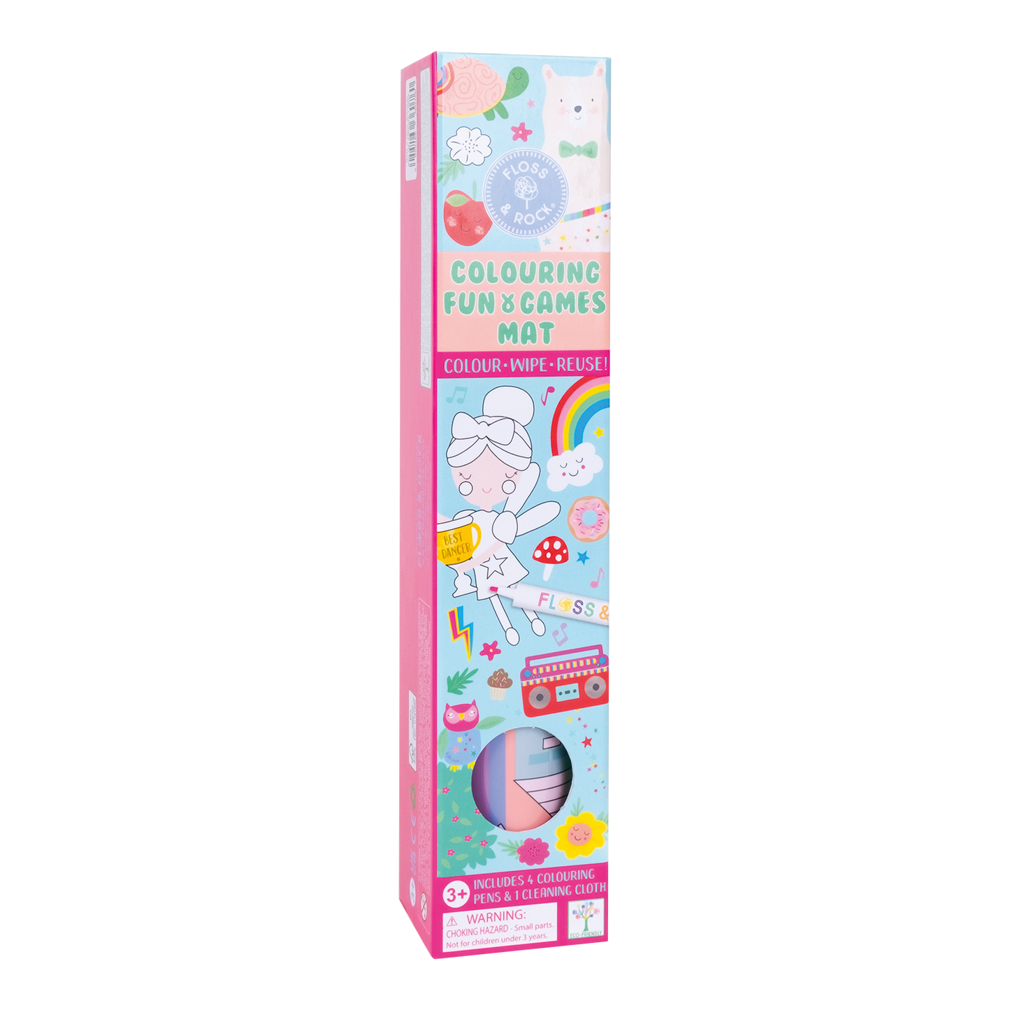 FLOSS COLOURING MAT FUN & GAME