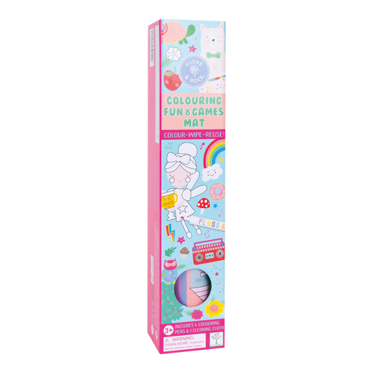 FLOSS COLOURING MAT FUN & GAME