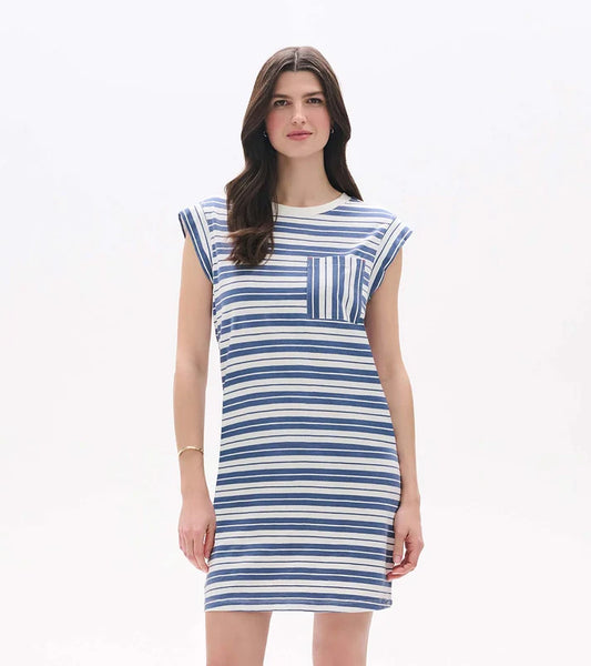 HATLEY 1870 POCKET STRIPE DRESS