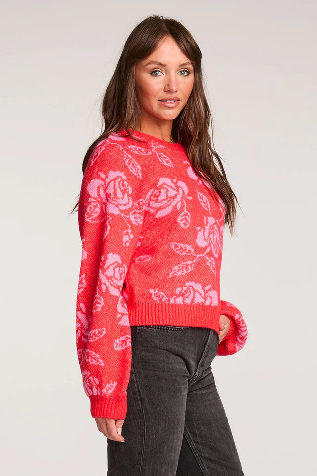 SALT S3852 FLRL SWEATER