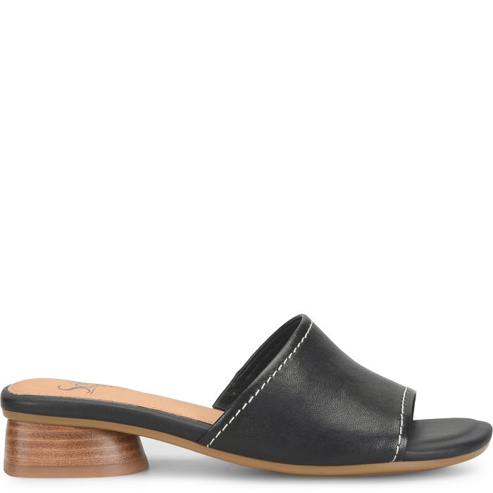 SOFT SAHARA LTHR OPEN HEEL