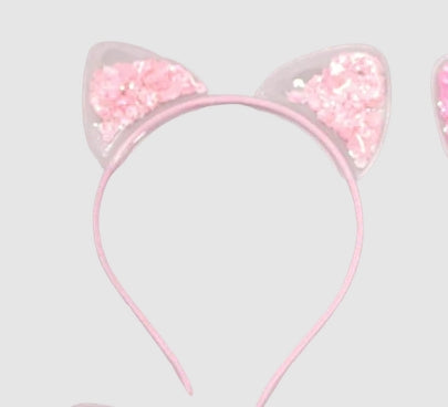 BOWS CAT EAR SHAKER HEADBAND
