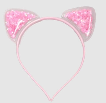 BOWS CAT EAR SHAKER HEADBAND