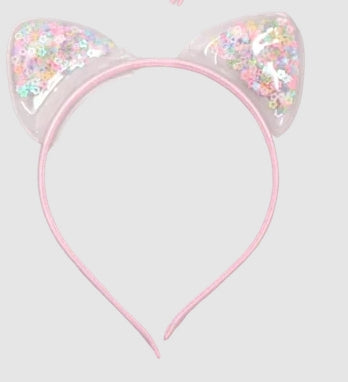 BOWS CAT EAR SHAKER HEADBAND