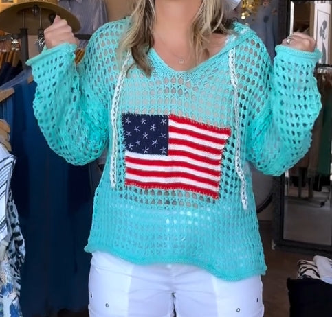 POL FLAG HOODIE
