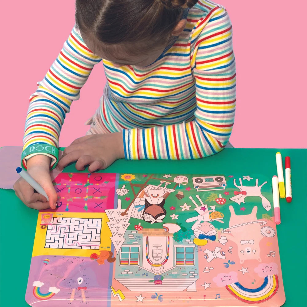 FLOSS COLOURING MAT FUN & GAME