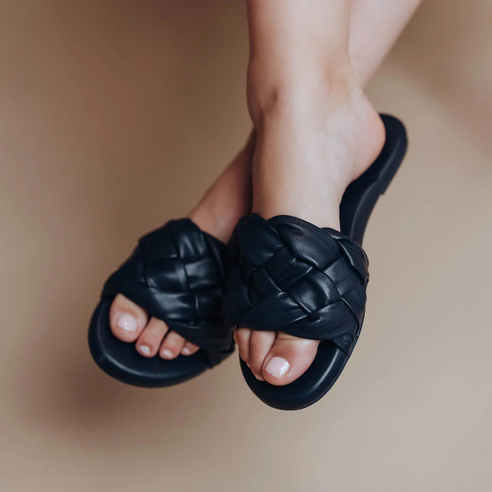 SS VENETTA BRAID SLIDE