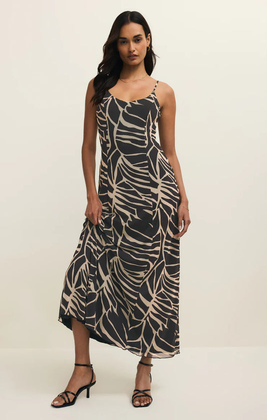 ZSUPP ZD261171 MIDI PALM DRESS