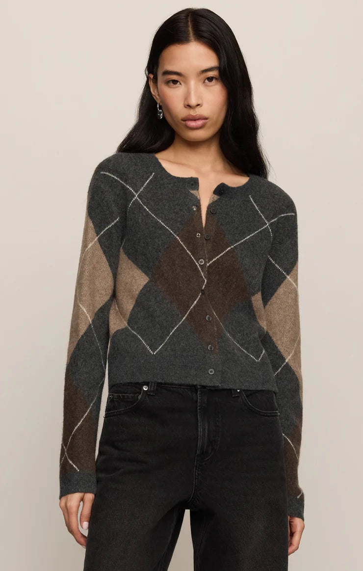 ZSUPP MEDINA ARGYLA CARDIGAN