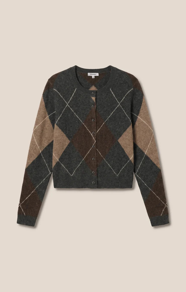 ZSUPP MEDINA ARGYLA CARDIGAN