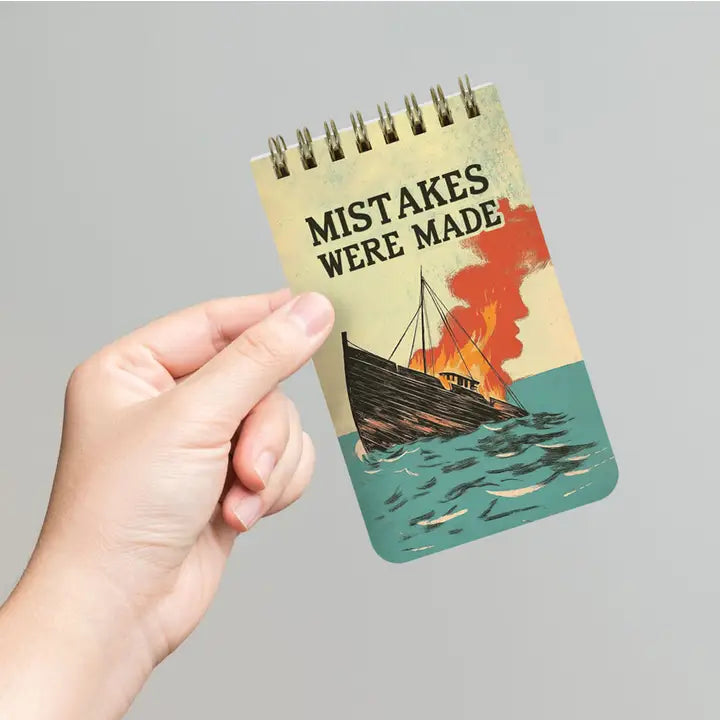 BAD FUNNY 3X5 SPIRAL NOTEPAD