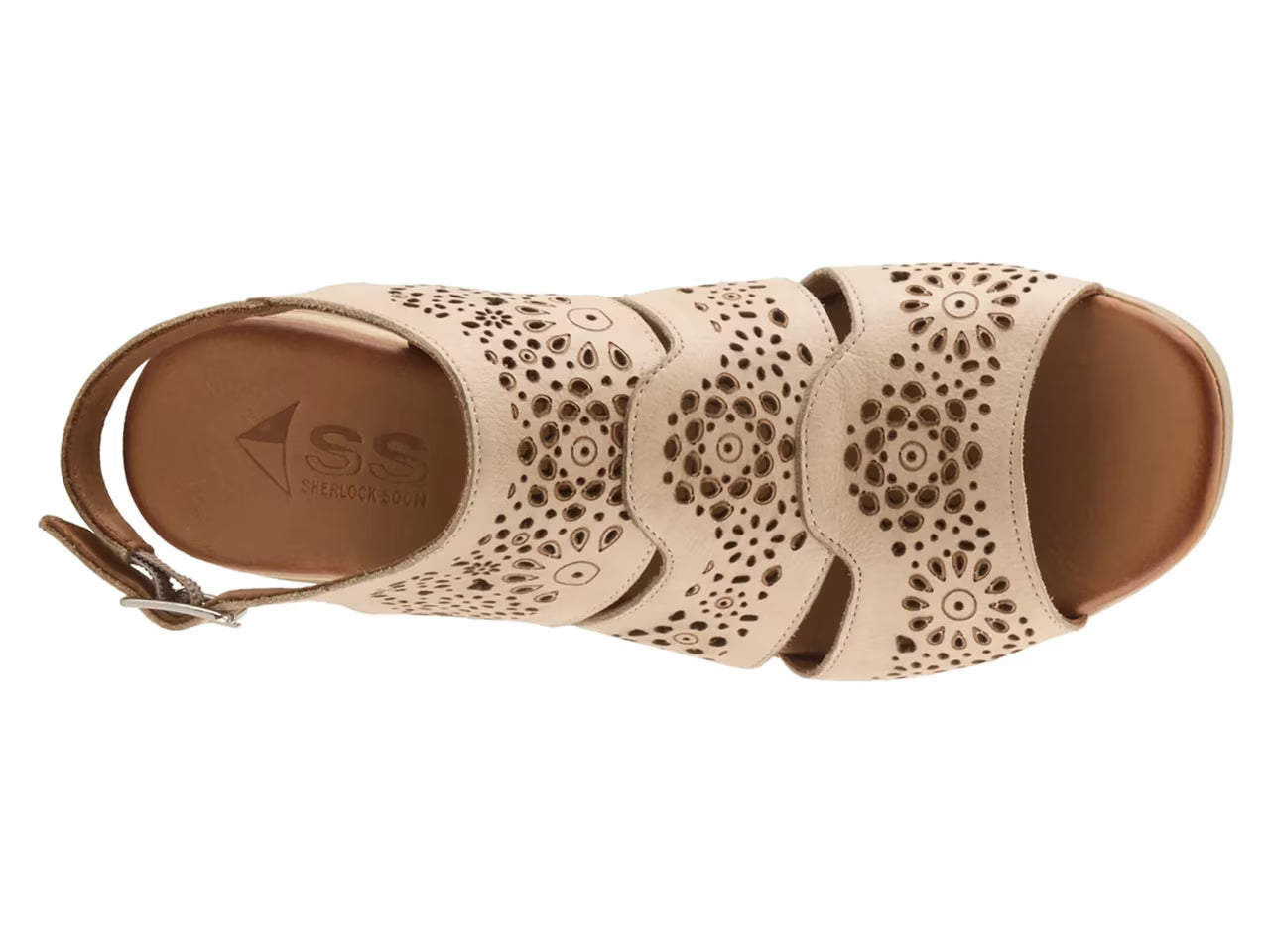 SPRING PLASMA ANKLE STRAP LTHR HEEL