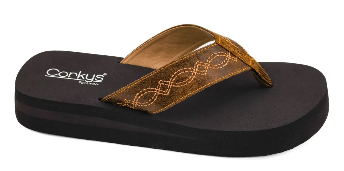 CORKYS OVERBOARD WESTER FLIP FLOP