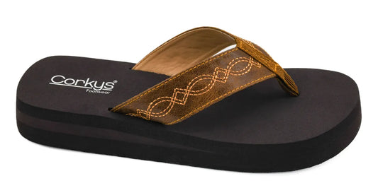 CORKYS OVERBOARD WESTER FLIP FLOP