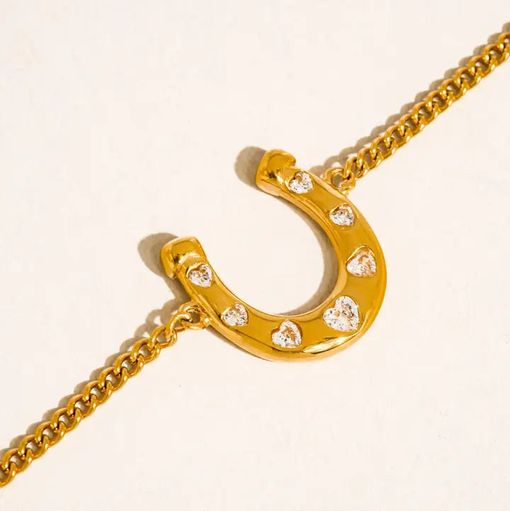MAIQ DIP HSHOE CHAIN BRACELET