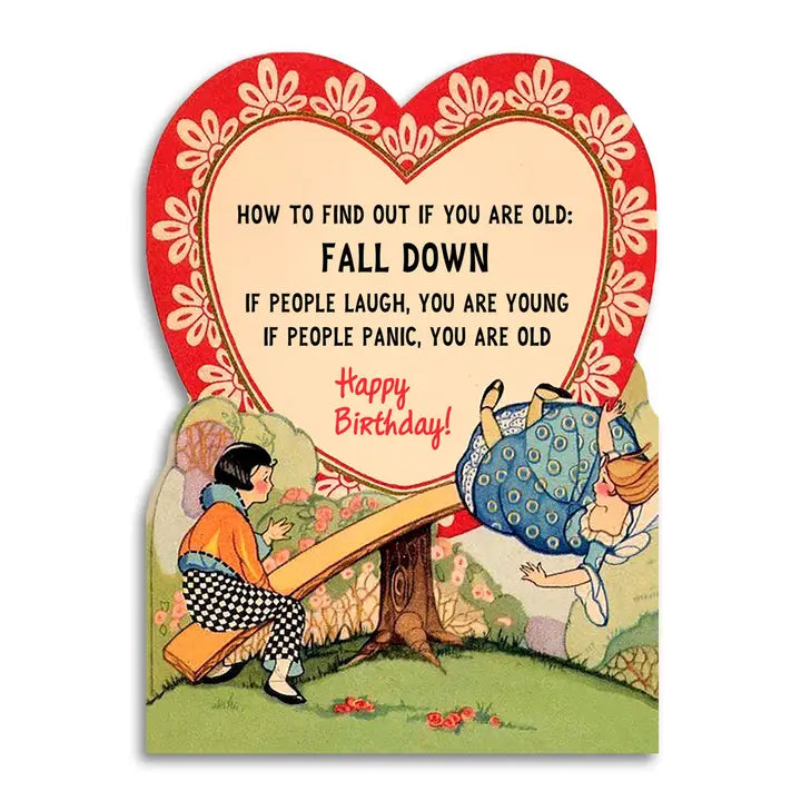 BAD FUNNY GREETING CARD