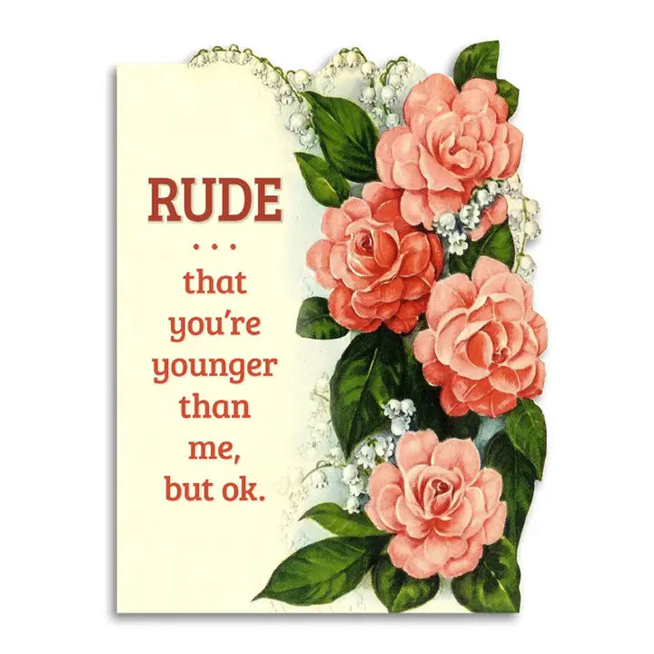 BAD FUNNY GREETING CARD