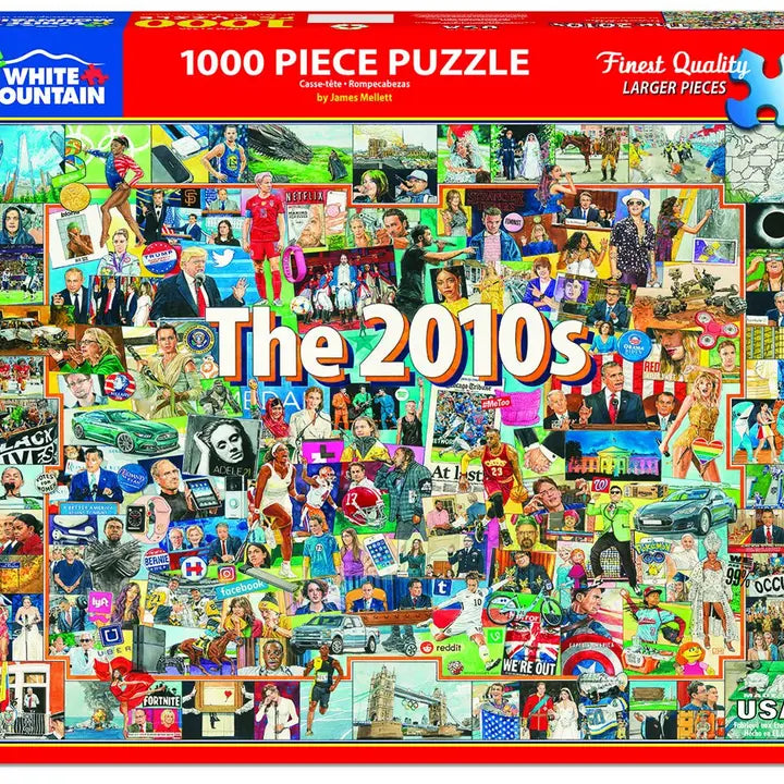 WHITE ASST 1000PC PUZZLE