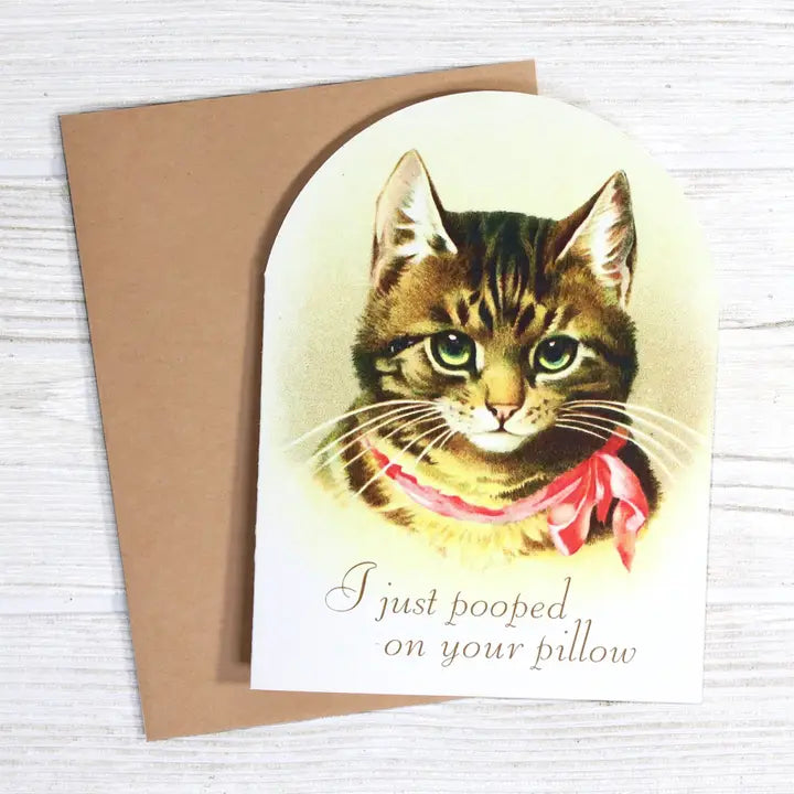 BAD FUNNY GREETING CARD
