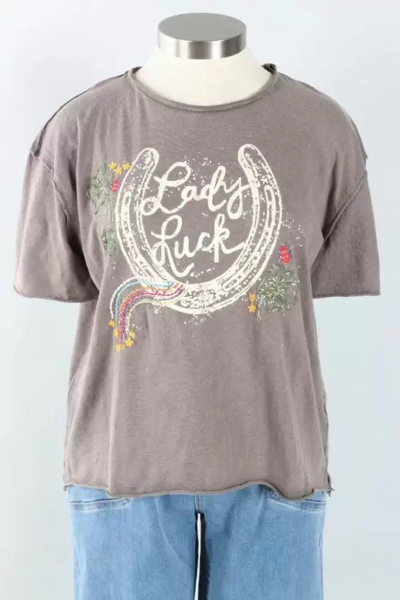 CAITE LADY LUCK TEE SS