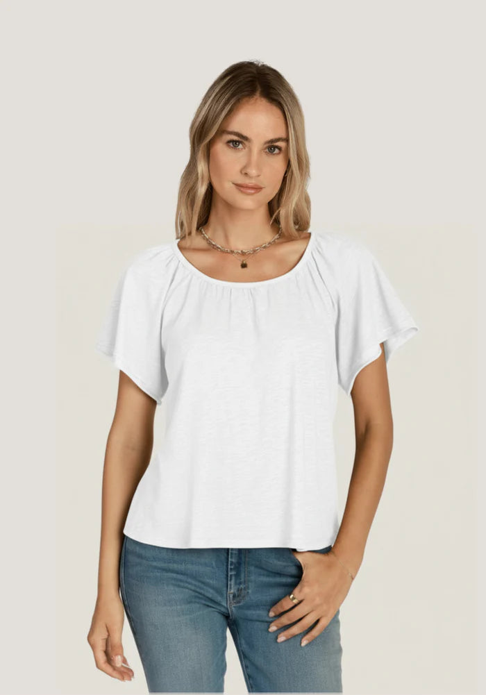 DYLAN G5W87TCS SS SCOOP TEE
