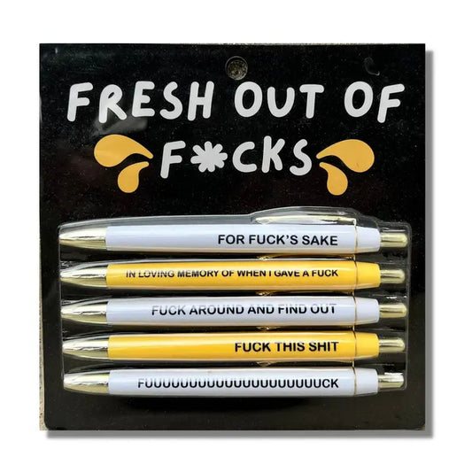 ASST FUNNY PEN SET