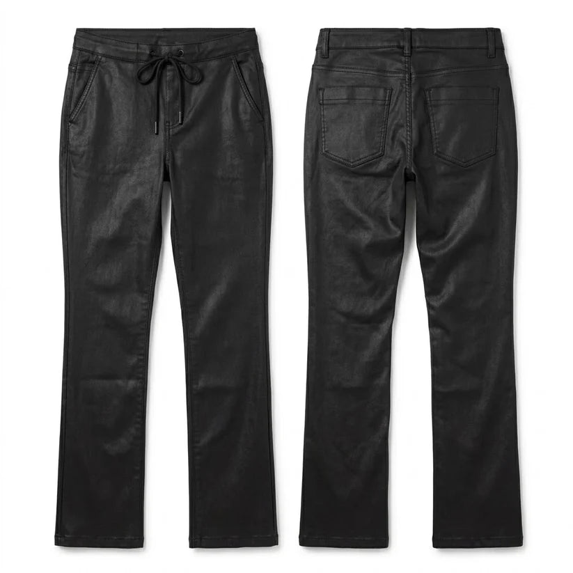 BEVY VEGAN LTHR PANT