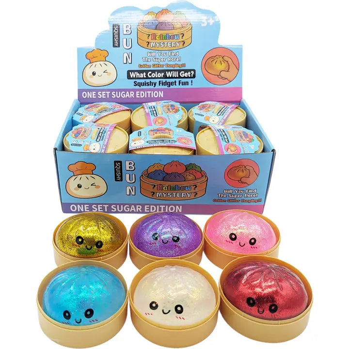 JOIA GLITTER GLOW IN DARK DUMPLING TOY