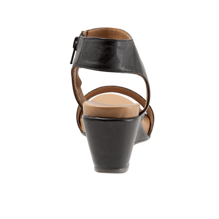 BUENO IDA ZIP UP UP LTHR WEDGE
